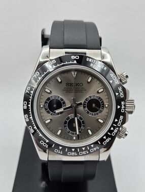 New 39.5mm Seiko Mod "Seitona" Quartz Chrono